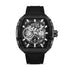 Police Flash Watch for Men – Black Silicon Strap