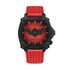 Police Forever Batman Red Edition Leather Watch