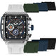 Police Gents Clout Black Dial Box Set Watch
