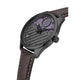 Police Gents Grille Dark Brown Leather Strap