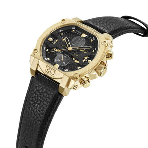 Police Gents Norwood Black Dial 3 Hands, Multifunction Watch