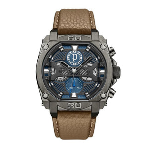 Police Gents Norwood Blue Dial 3 Hands, Multifunction Watch