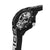 Police Gents Wing Sketch Black Silicone with Screen Print