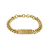 Police Identity Bracelet – Gold