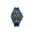 Police Malawi Men's Multifunction Blue Honeycomb Dial Watch