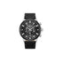 Police Men's Kismet Multifunction Black Leather Watch