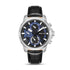 Police Newport Stainless Steel Watch with Blue Dial