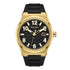Police Preike Black Dial Gold Men's Watch