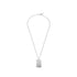 Police Revelry Necklace - Silver