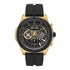 Police Warren Black Dial Gold Men's Watch